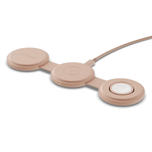 Satechi OntheGo™ 3-in-1 Charger Desert Rose