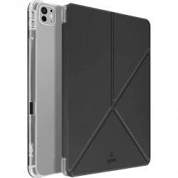 Чохол-книжка (поліуретановий) Apple iPad Air 11" 2024 / Air & Pro 11 2020-2022 Wiwu Classic III Series Black