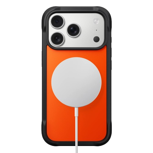 Чохол-накладка (силіконовий) Apple iPhone 17 Pro NOMAD DuraBack Rugged Case Ultra Orange