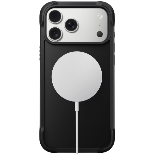 Чохол-накладка (силіконовий) Apple iPhone 17 Pro NOMAD DuraBack Rugged Case Black