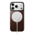 Чохол-накладка (шкіряний) Apple iPhone 17 Pro NOMAD Magnetic Leather Back Rustic Brown