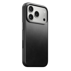 Чохол-накладка (шкіряний) Apple iPhone 17 Pro NOMAD Horween® Traditional Leather Case Black