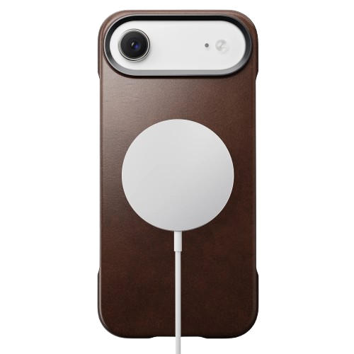 Чохол-накладка (шкіряний) Apple iPhone Air NOMAD Horween® Traditional Leather Case Rustic Brown