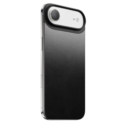 Чохол-накладка (шкіряний) Apple iPhone Air NOMAD Magnetic Leather Back Black