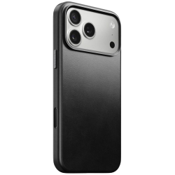 Чохол-накладка (шкіряний) Apple iPhone 17 Pro Max NOMAD Horween® Traditional Leather Case Black