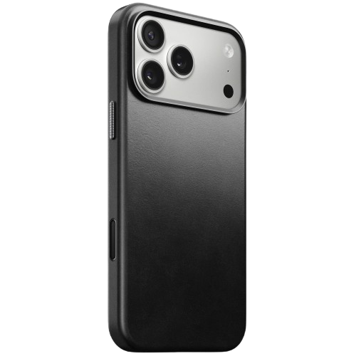 Чохол-накладка (шкіряний) Apple iPhone 17 Pro Max NOMAD Horween® Traditional Leather Case Black