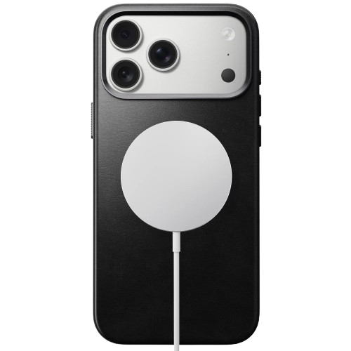 Чохол-накладка (шкіряний) Apple iPhone 17 Pro Max NOMAD Horween® Traditional Leather Case Black