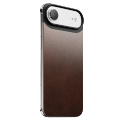 Чохол-накладка (шкіряний) Apple iPhone Air NOMAD Magnetic Leather Back Rustic Brown