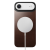 Чохол-накладка (шкіряний) Apple iPhone Air NOMAD Magnetic Leather Back Rustic Brown