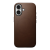 Чохол-накладка (шкіряний) Apple iPhone 17 NOMAD Modern Leather Case Brown
