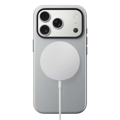 Чохол-накладка (силіконовий) Apple iPhone 17 Pro Max NOMAD DuraBack Modern Case Lunar Gray