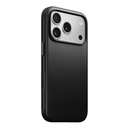 Чохол-накладка (шкіряний) Apple iPhone 17 Pro Max NOMAD Modern Leather Case Black