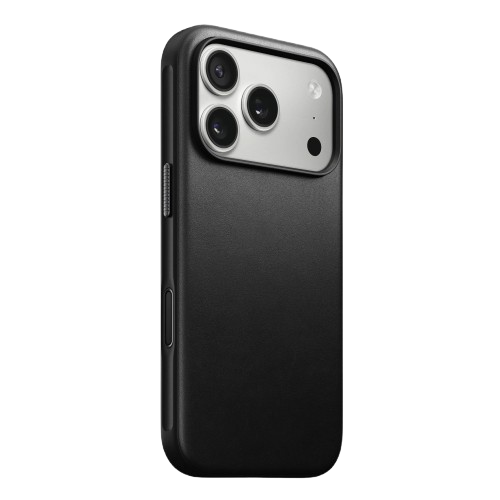 Чохол-накладка (шкіряний) Apple iPhone 17 Pro Max NOMAD Modern Leather Case Black