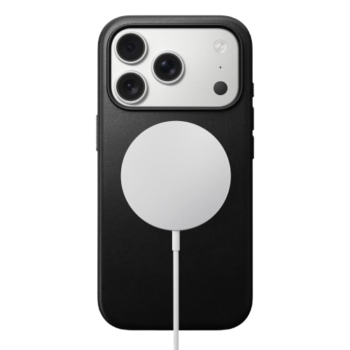 Чохол-накладка (шкіряний) Apple iPhone 17 Pro Max NOMAD Modern Leather Case Black