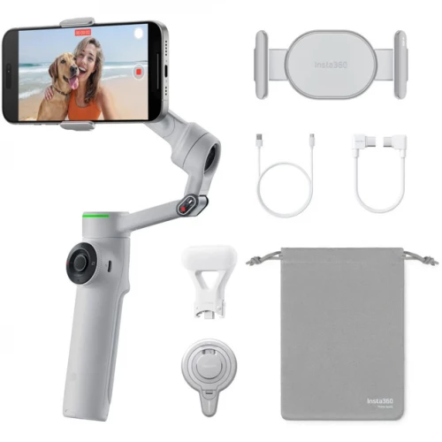 Insta360 Flow 2 Pro Creator Bundle Stone Gray