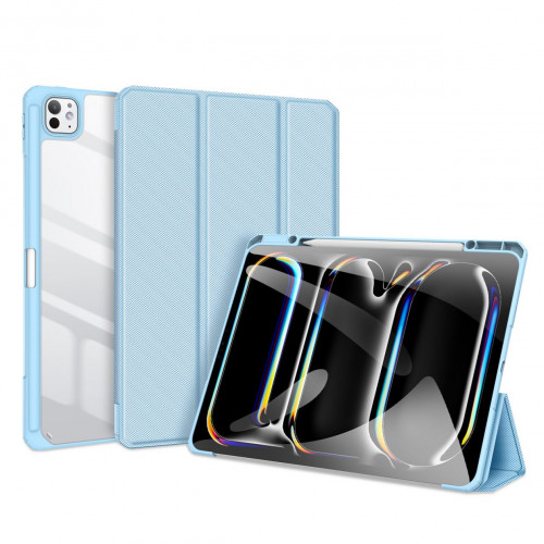 Чохол-книжка (поліуретановий) Apple iPad Air 11" 2024-2025 / Air & Pro 11 2020-2022 Dux Ducis Toby Series Blue