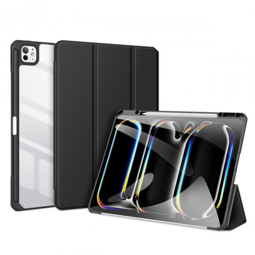 Чохол-книжка (поліуретановий) Apple iPad Air 11" 2024-2025 / Air & Pro 11 2020-2022 Dux Ducis Toby Series Black