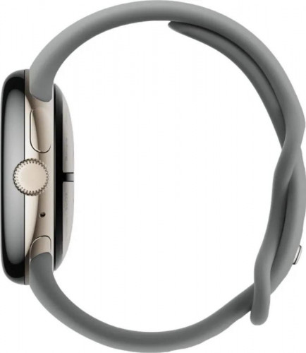 Google Pixel Watch 3 41 mm Wi-Fi Champagne Gold Aluminum Case/Hazel Active Band