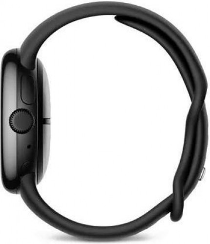 Google Pixel Watch 3 41 mm Wi-Fi Matte Black Aluminum Case/Obsidian Active Band