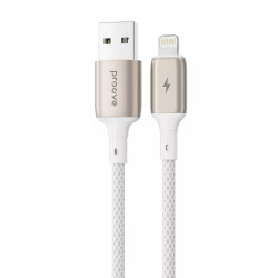 Proove Dense Metal USB to Lightning 2.4A 1m White (CCDM20001102)
