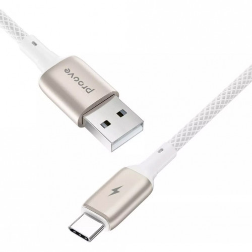 Proove Dense Metal USB to Type-C 3A 1m White (CCDM20001202)