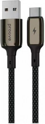 Proove Dense Metal USB to Type-C 3A 1m Black (CCDM20001201)