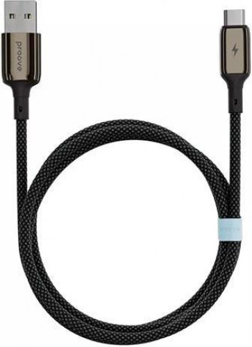 Proove Dense Metal USB to Type-C 3A 1m Black (CCDM20001201)