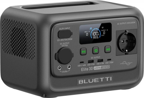 BLUETTI Elite 30 V2 600W 288Wh (P-EL30V2-EU-GY-BL-010)