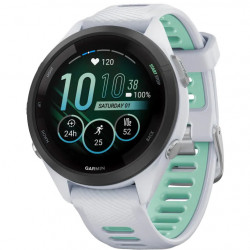 Garmin Forerunner 265S Black Bezel w. Whitestone Case and Whitestone/Neo Tropic S. Band (010-02810-04/14/54)
