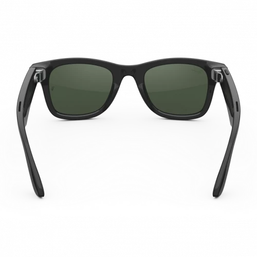 Ray-Ban Skyler Shiny Black Frame/Green Lenses (RW4010 601/9A 52)