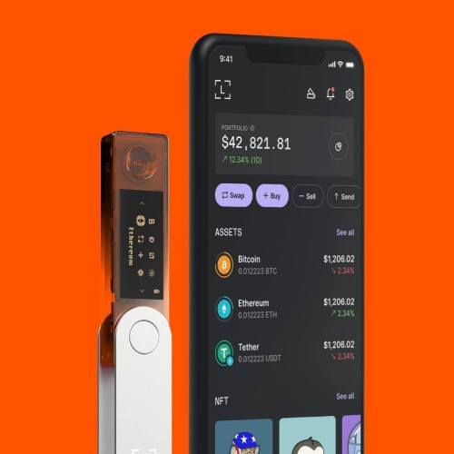 Ledger Nano X Blazing Orange