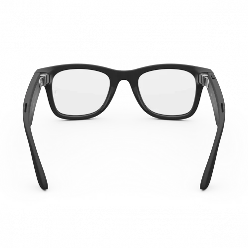 Ray-Ban | Meta Wayfarer [Gen 2] Large Matte Black Frame / Clear Lenses (RW4012 601SSB 53-22)