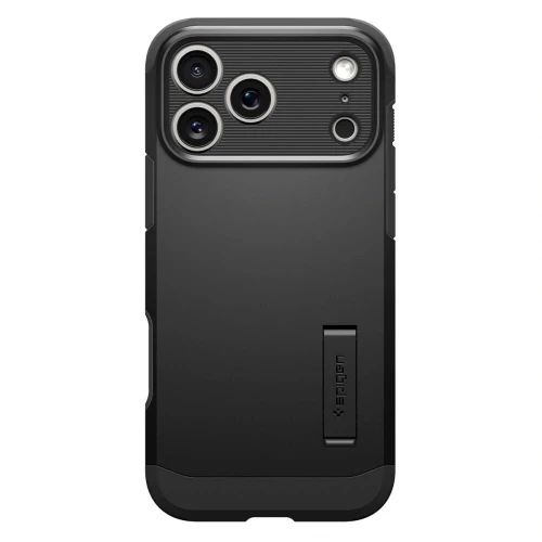 Чохол-накладка (силіконовий) Apple iPhone 17 Pro Max Spigen Tough Armor T MagFit Black (ACS10297)