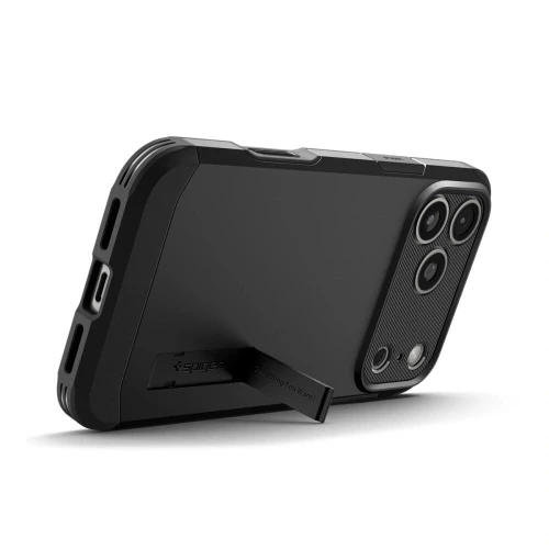 Чохол-накладка (силіконовий) Apple iPhone 17 Pro Max Spigen Tough Armor T MagFit Black (ACS10297)