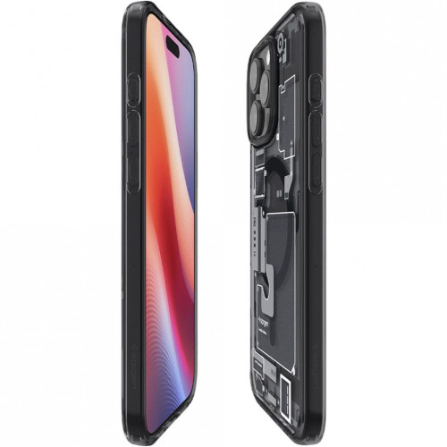 Чохол-накладка (силіконовий) Apple iPhone 17 Pro Max Spigen Ultra Hybrid MagSafe Zero One Black (ACS10289)