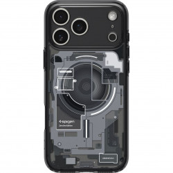 Чохол-накладка (силіконовий) Apple iPhone 17 Pro Spigen Ultra Hybrid MagSafe Zero One Black (ACS10353)