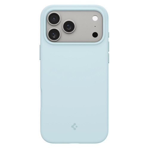 Чохол-накладка (силіконовий) Apple iPhone 17 Pro Spigen Silicone Fit MagFit Mute Blue (ACS10338)