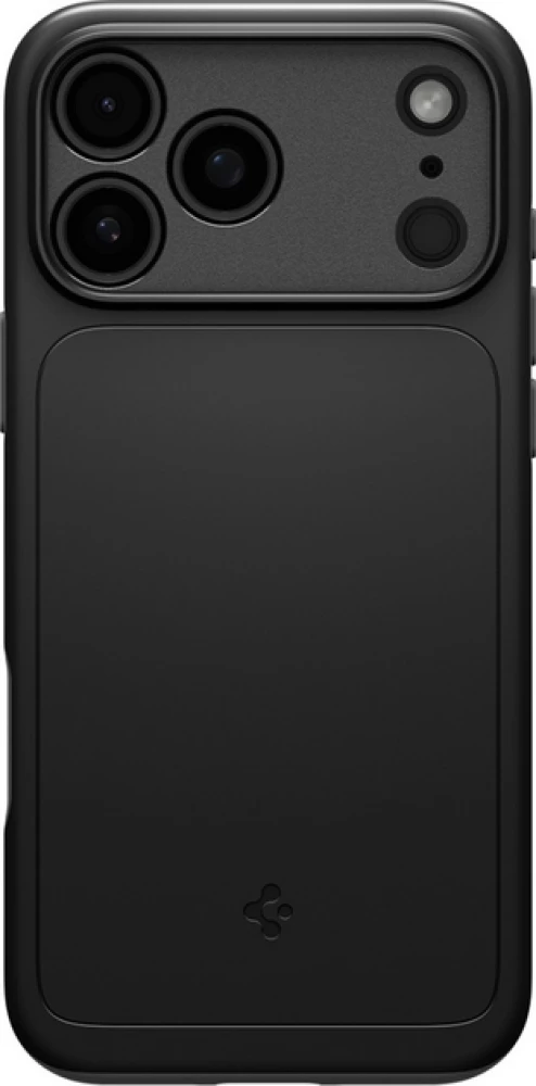 Чехол-накладка (силиконовый) Apple iPhone 17 Pro Spigen Thin Fit with MagSafe Black (ACS10339)