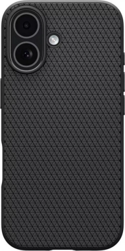 Чохол-накладка (силіконовий) Apple iPhone 17 Spigen Liquid Air Matte Black (ACS10369)