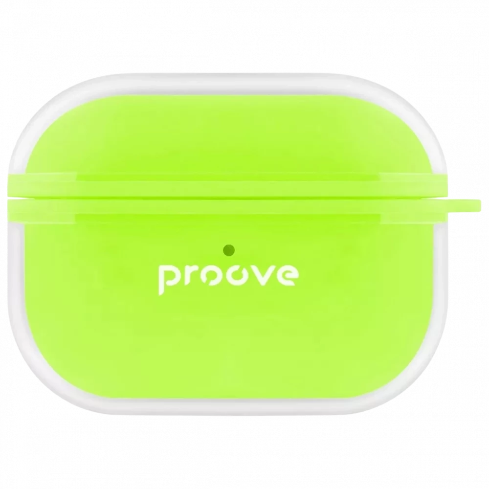 Чехол-накладка (силиконовый) Apple AirPods Pro 3 Proove Air Bump Case Green