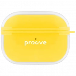 Чохол-накладка (силіконовий) Apple AirPods Pro 3 Proove Air Bump Case Yellow