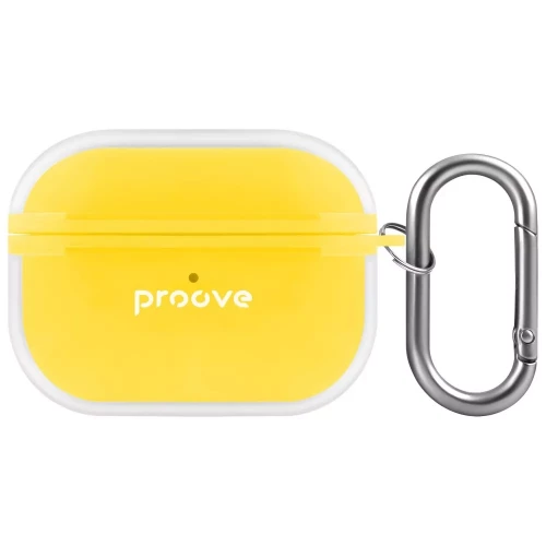 Чохол-накладка (силіконовий) Apple AirPods Pro 3 Proove Air Bump Case Yellow