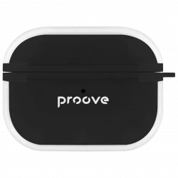 Чохол-накладка (силіконовий) Apple AirPods Pro 3 Proove Air Bump Case Black
