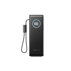 Power Bank EcoFlow RAPID з кабелями 25000mAh сріблястий