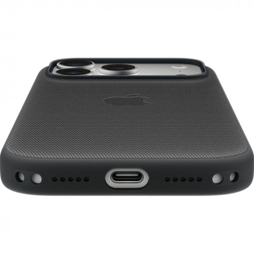 Чохол-накладка (тканинний) для iPhone 17 Pro Max TechWoven Case High Copy with MagSafe & Button Black