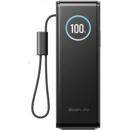 Power Bank EcoFlow RAPID з кабелями 25000mAh чорний