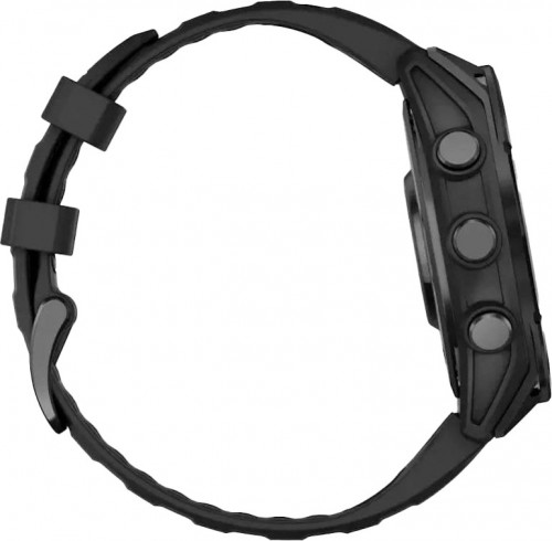 Garmin Fenix 8 47mm AMOLED Slate Gray with Black Silicone Band (010-02904-00/09)