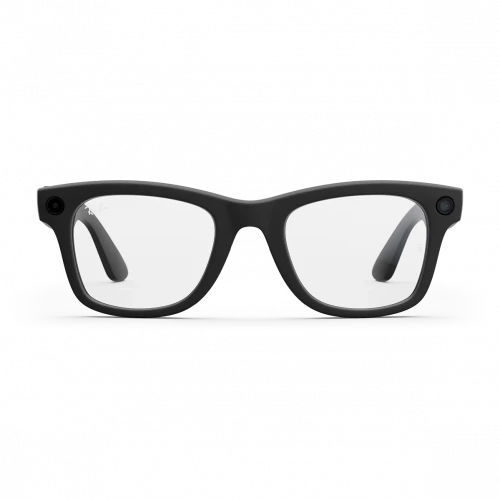 Ray-Ban | Meta Wayfarer [Gen 2] Standard Matte Black Frame / Clear Lenses (RW4012 601SSB 50-22)