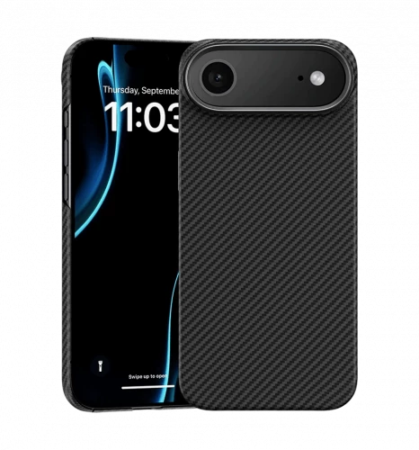 Чехол-накладка (карбоновый) Apple iPhone Air Benks Armor Air Kevlar 600D Series Black