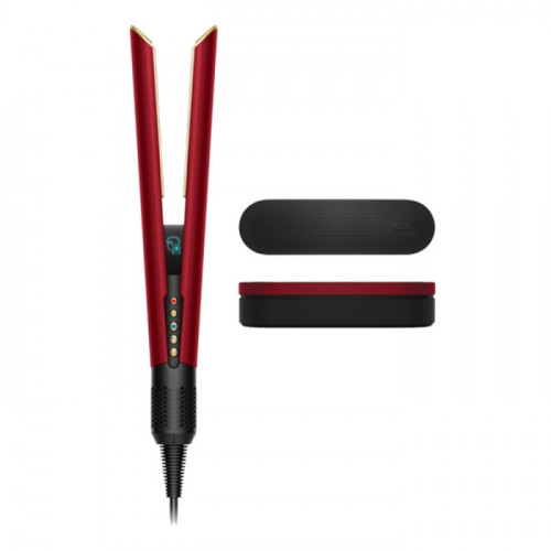 Випрямляч для волосся Dyson Airstrait HT01 Red Velvet/Gold + Box (596931-01)